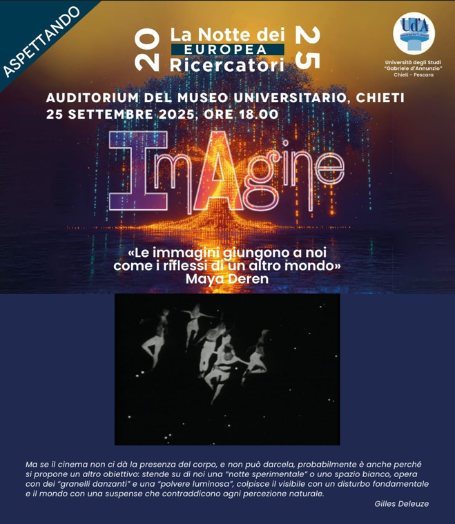 25 September, 6:00 p.m. – Auditorium of the University Museum