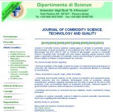 Journal Of Commodity Science, Technology And Quality – Department of Sciences